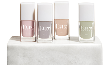 Kure Bazaar debuts plant pigmented nail colours